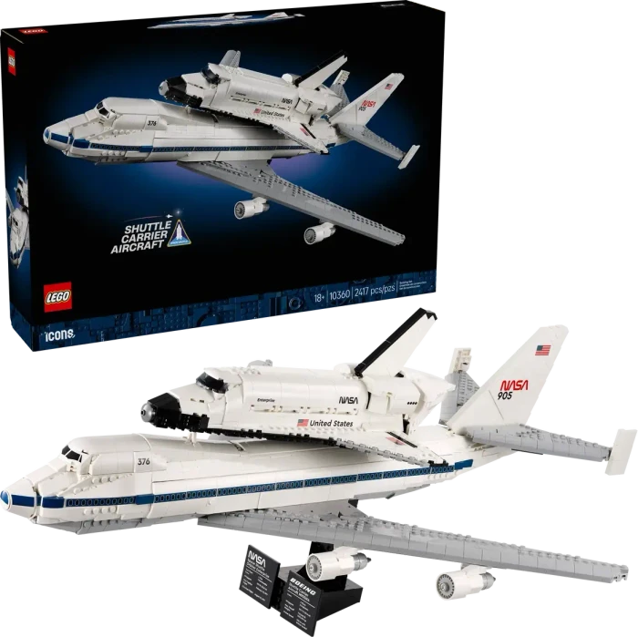 LEGO Icons 10360 Spaceshuttle-Transport-Jumbo