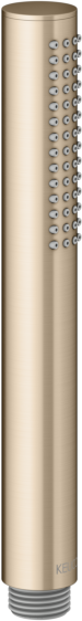 Keuco Stabhandbrause 56080030100 Bronze gebürstet, 1 Strahlart
