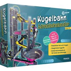 FRANZIS Kugelbahn Adventskalender Basteln, Spielwaren, Bausätze Adventskalender Altersklasse ab 8 Jahre 67300
