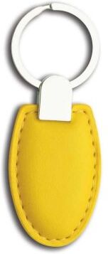 Portachiavi metallo PVC Ecoline, personalizzabile Personalizzate o neutre