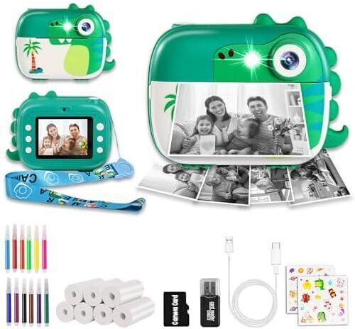 ARNSSIEN M3 Appareil photo instantané pour enfants   vert - Refurbished
