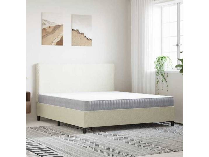 Blanc Matelas à ressorts ensachés moyen 180x200 cm - Accessoire de lit LV82428