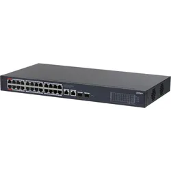Dahua Technologie CS4228-24GT-240 Netzwerk-Switch 24 (24 Ports), Netzwerk Switch, Schwarz