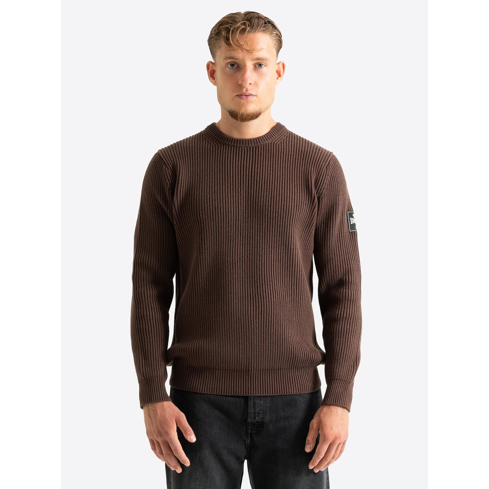 Lonsdale Herren gestrickter Pullover normale Passform MOYCULLEN
