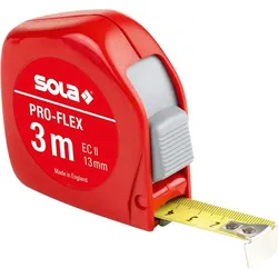 SOLA Taschenbandmaß Pro-Flex 3mx13mm