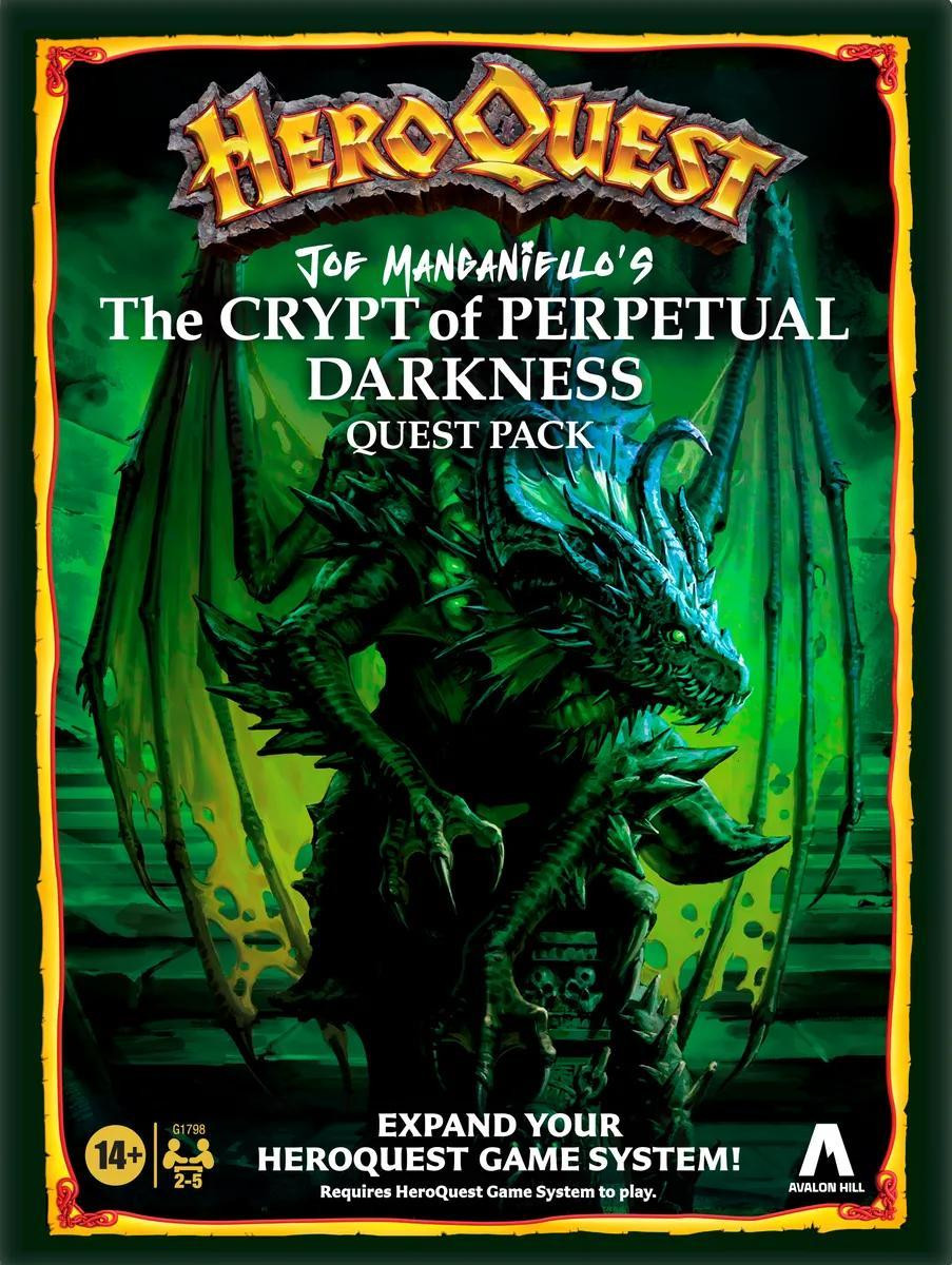 HeroQuest – De Crypte van de Eeuwige Duisternis Avonturenpakket van Avalon Hill