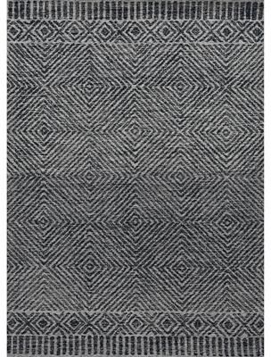Carson Carrington Rodan Hand-Tufted Geometric Diamond Rug