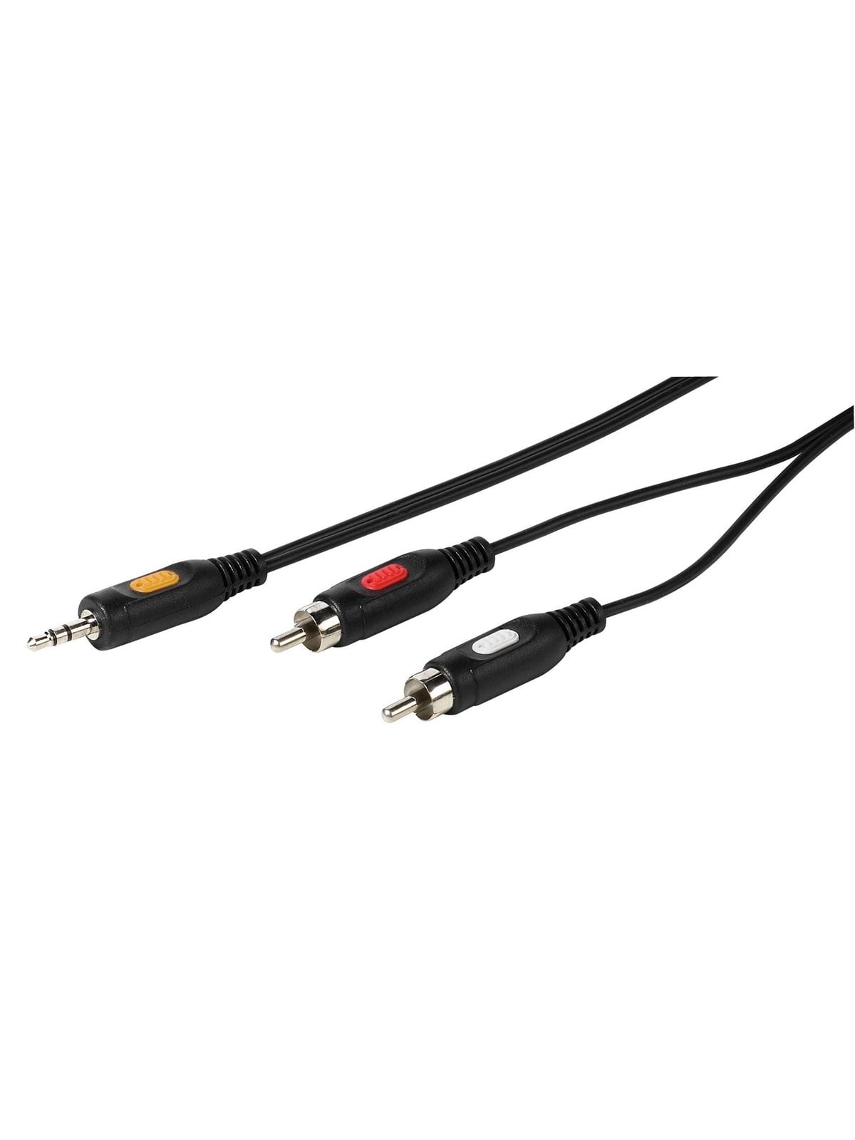 Vivanco Audio Cable 1x3.5mm / 2xRCA 1.5m Black