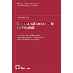 Klimaschutzorientierte Geldpolitik, Fachbücher von Melina Kessaris