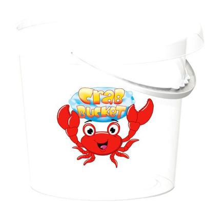Outdoor active Eimer transparent ''Krebs'', & 20x19,5 cm