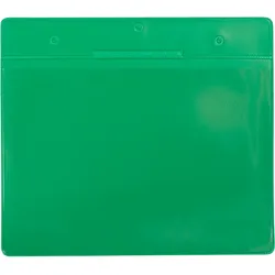 Tarifold Kennzeichnungshülle A5 quer grün magnetisch PVC VE=10 Stück