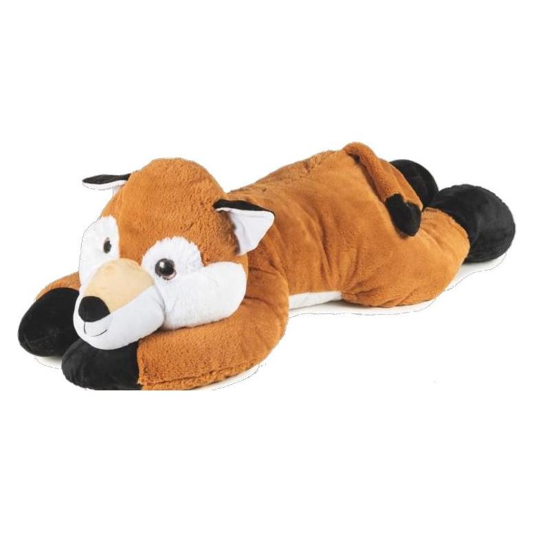 Decar Lying Fox 100 cm Glitter - Padding 100% Recycled Material (38935944)