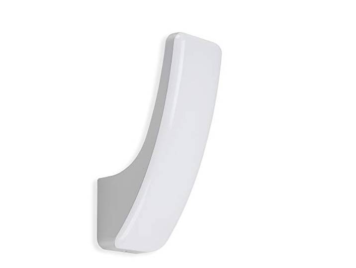 TELEFUNKEN - LED Außenwandleuchte, Außenwandlampe, 15 Watt, 1.800 Lumen, 4.000 Kelvin, IP44, Silberfarbig, 263x86x144mm (LxBxH)