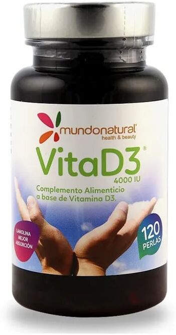 Mundo Natural Vitad3 4000 ui 120 Softgels