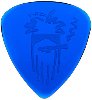 V-Picks Billy Gibbons Sapphire Blue Sapphire Blue