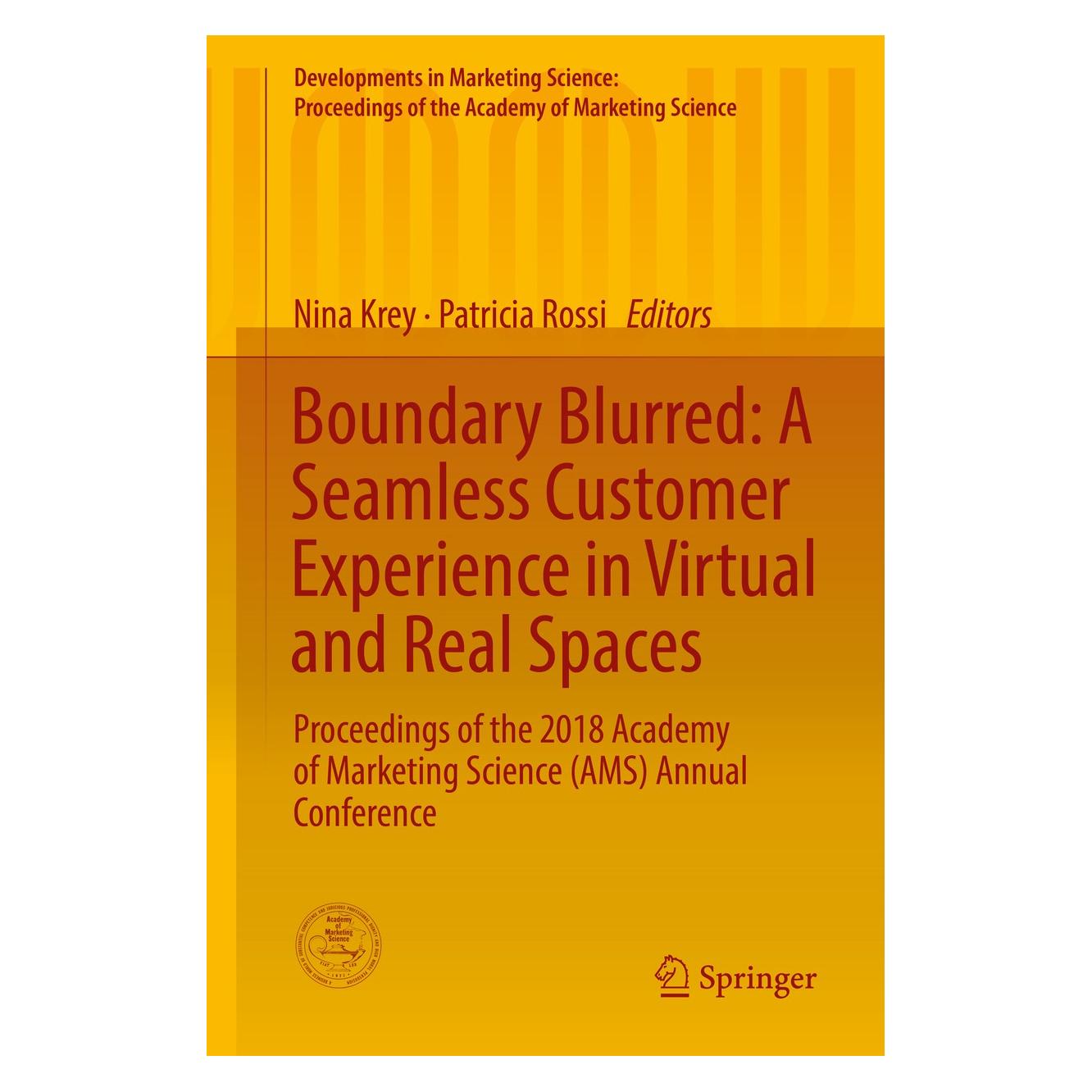 Springer Boundary Blurred: A Seamless Customer Experience in Virtual and Real Spaces (Englisch, Hardcover, Nina Krey, Patricia Rossi) (9783319991801)