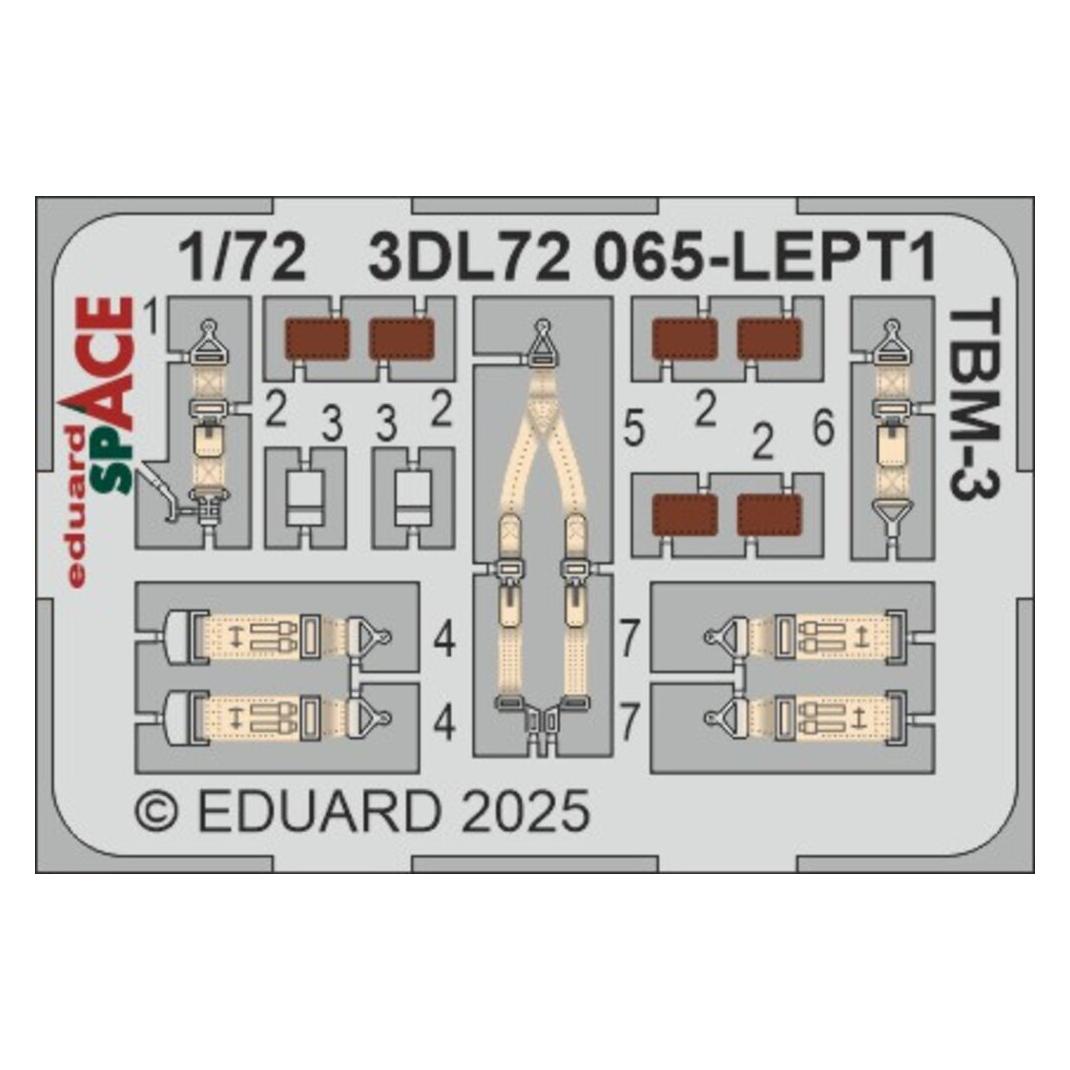 Eduard Tbm-3 Space Hobby Boss (3DL72065)