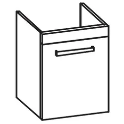 Artiqua 414 Waschtischunterschrank für Sentique 514360, 514361 Castello Eiche quer NB, 414-WUT-V11-R 414-WUT-V11-R-7134-426