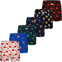 Sugar Pine Herren Boxer Motiv Print Mix 6er Pack