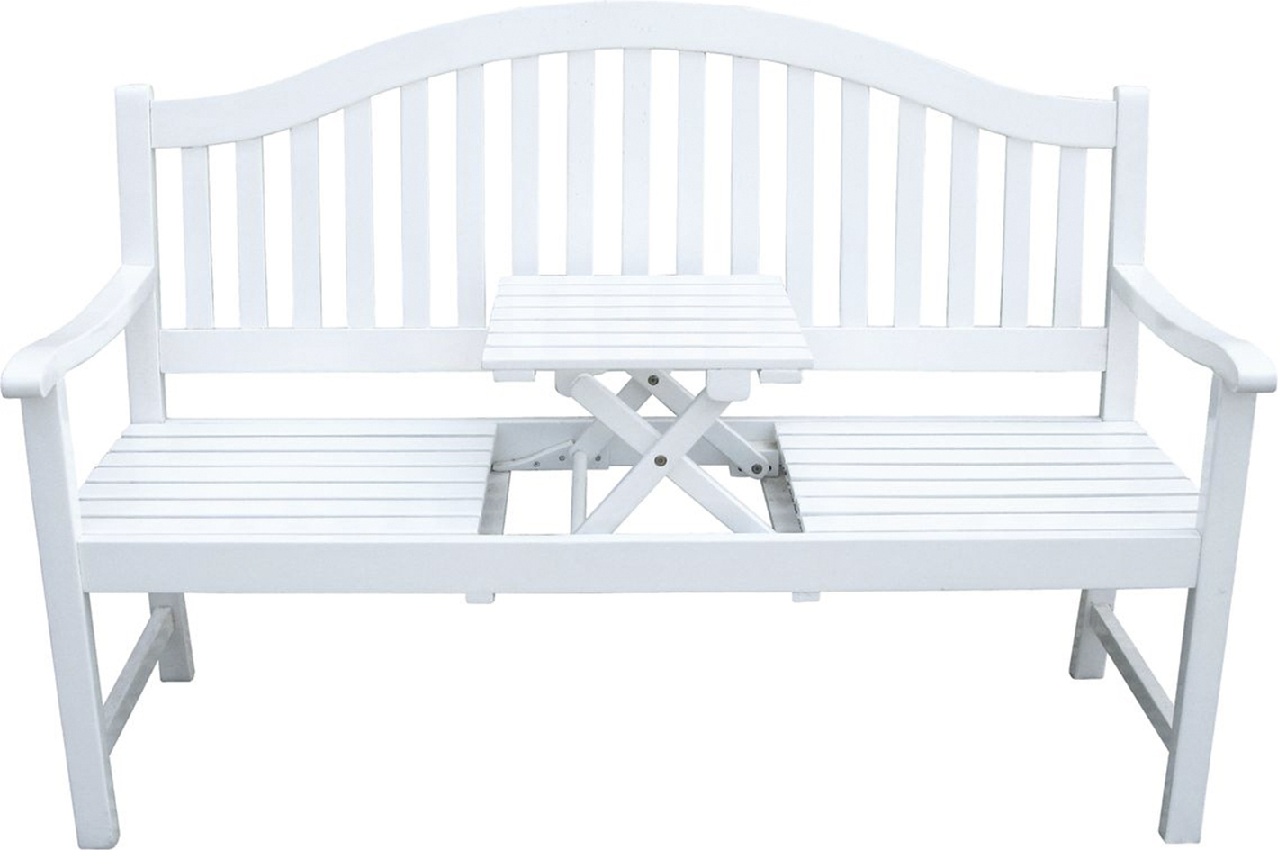 Gartenbank white washed Eukalyptus100% Holzbank Sitzbank