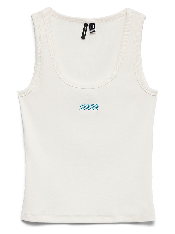 Vero Moda Top in Weiß - M