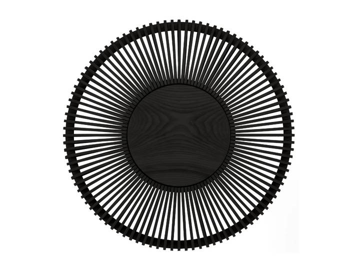 Umage Applique murale Clava Up large Noir chêne