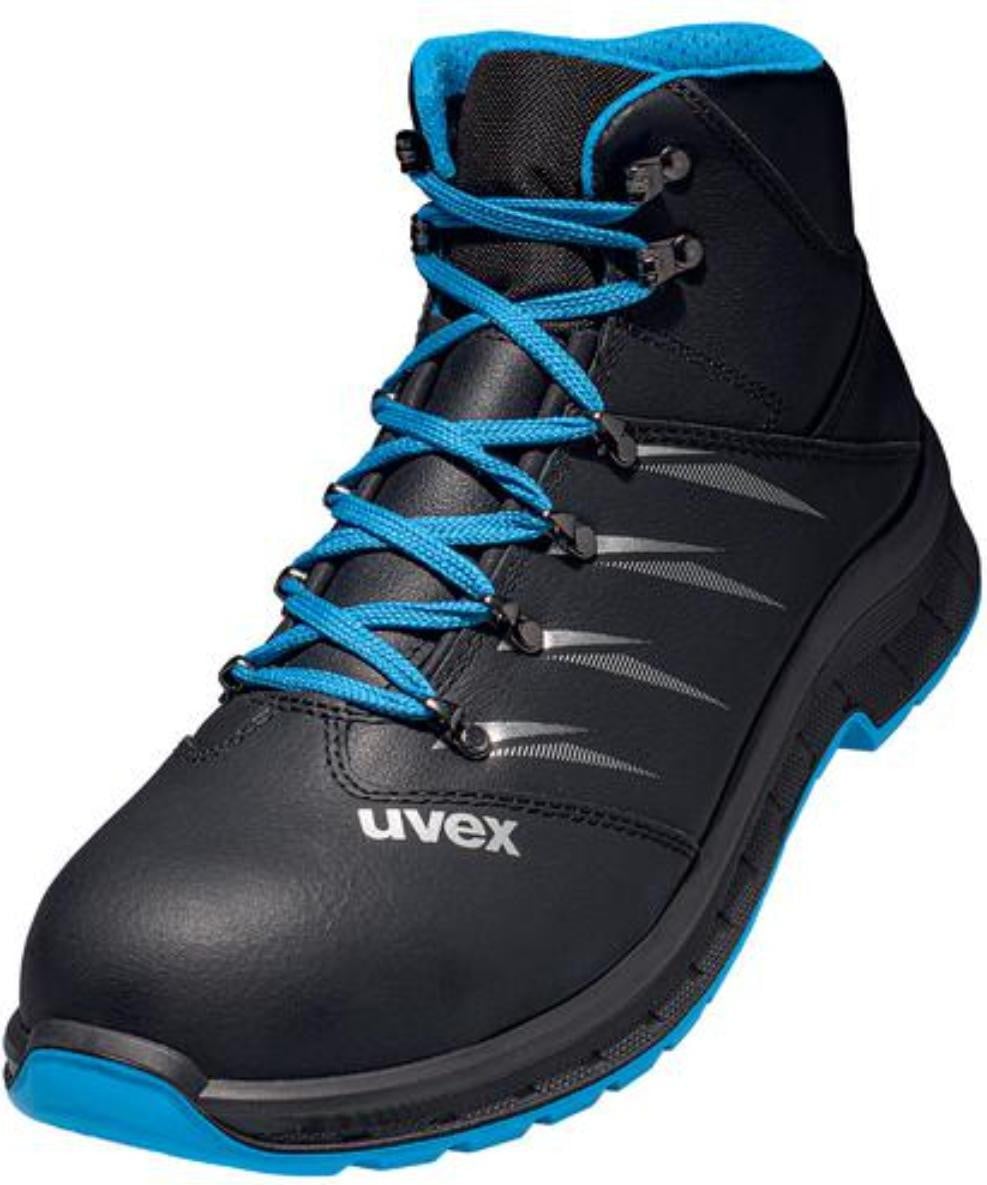 Uvex 2 Trend veiligheidsschoen laars S2 blauw/zwart maat 42