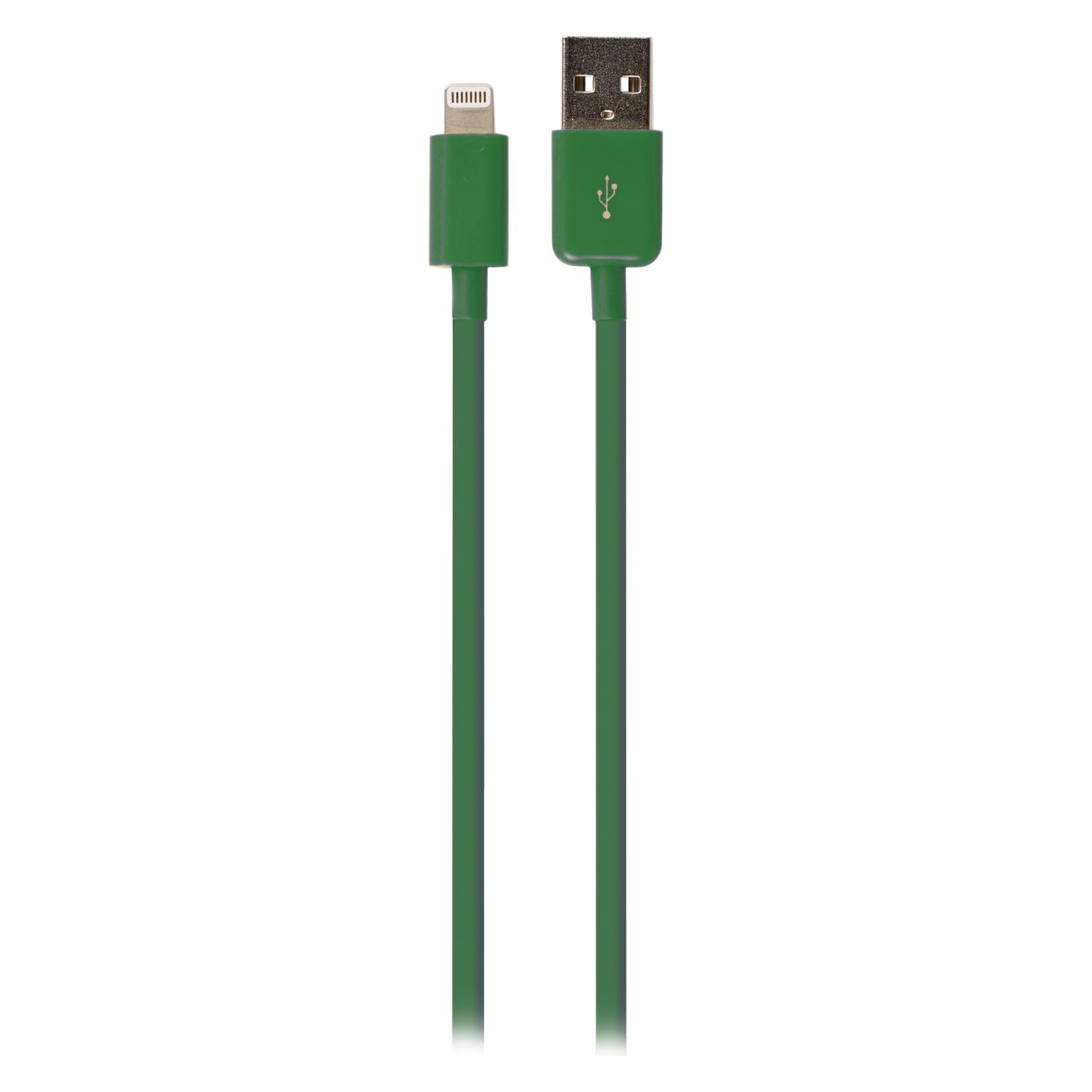 Valueline Kabel USB-A - Lightning 1 m zelená / Synchronizační a nabíjecí kabel (1 m, USB 2.0) (VLMP39300G1.00)