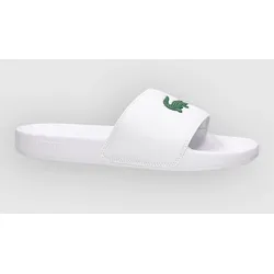 Lacoste Serve Slide 0.0 Sandalen white / green Gr. 7.0