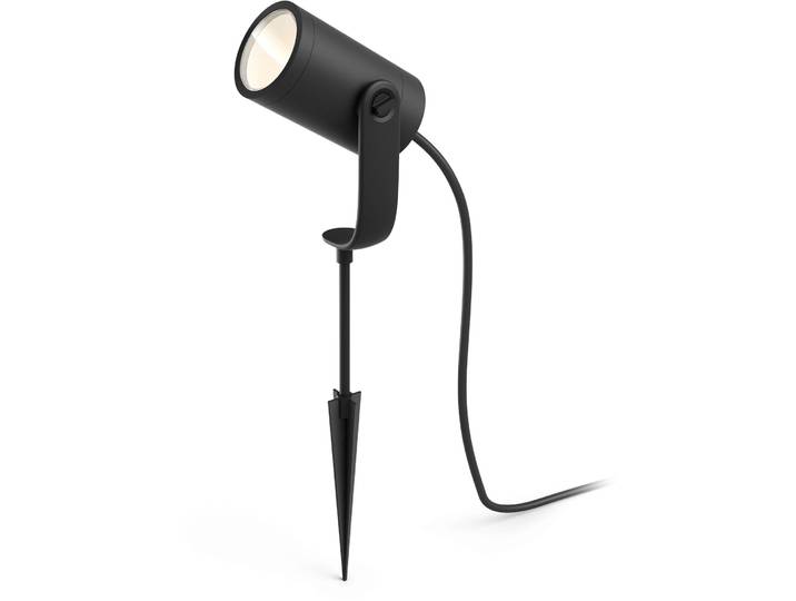 Aussenlampe Philips Hue schwarz Aluminium 640 lm B 156 mm Smart Home fähig - LED - Lichtfarbe: Warmweiss - LED Energiesparlampen