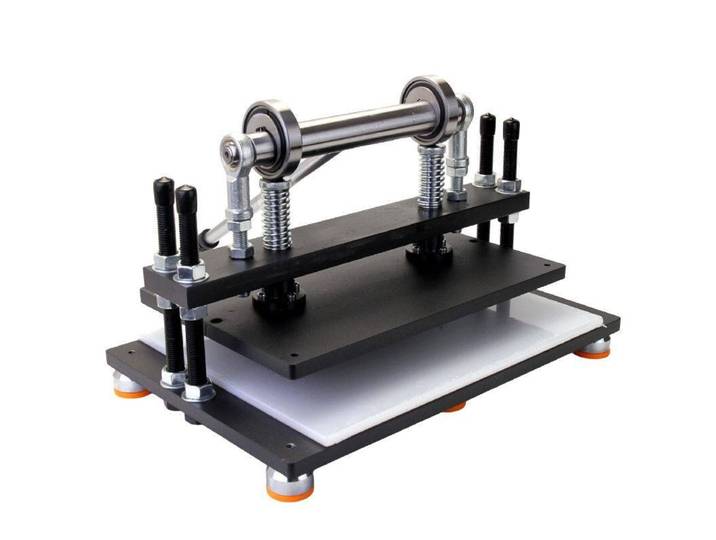 Machine de découpe manuelle de table à course réglable, mini-poinçonneuse pour carton, cuir, mousse, joint d'étanchéité, machine de découpe à pression