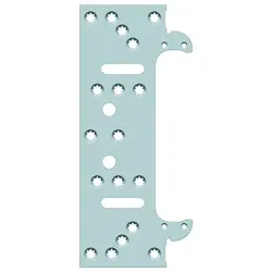 Aufnahmeelement TECTUS® TE 340 3D FZ verzinkt