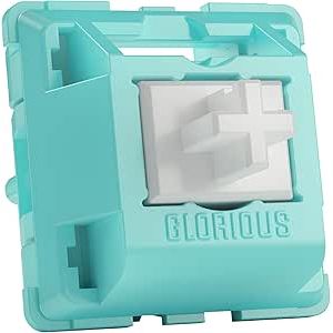 Glorious Lynx Mechanical Switches (36x) – Linear, Pre-Lubed, 43g Actuation, 5-Pin, Fits GMMK 2/PRO Keyboards & Numpads, New