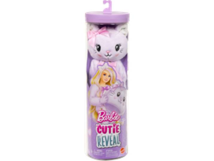 BARBIE Poupée, Cutie Reveal Sweet Bows (Chaton violet)