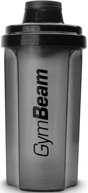 GymBeam Shaker 700 shaker de sport teinte/couleur Transparent Black 1 pcs