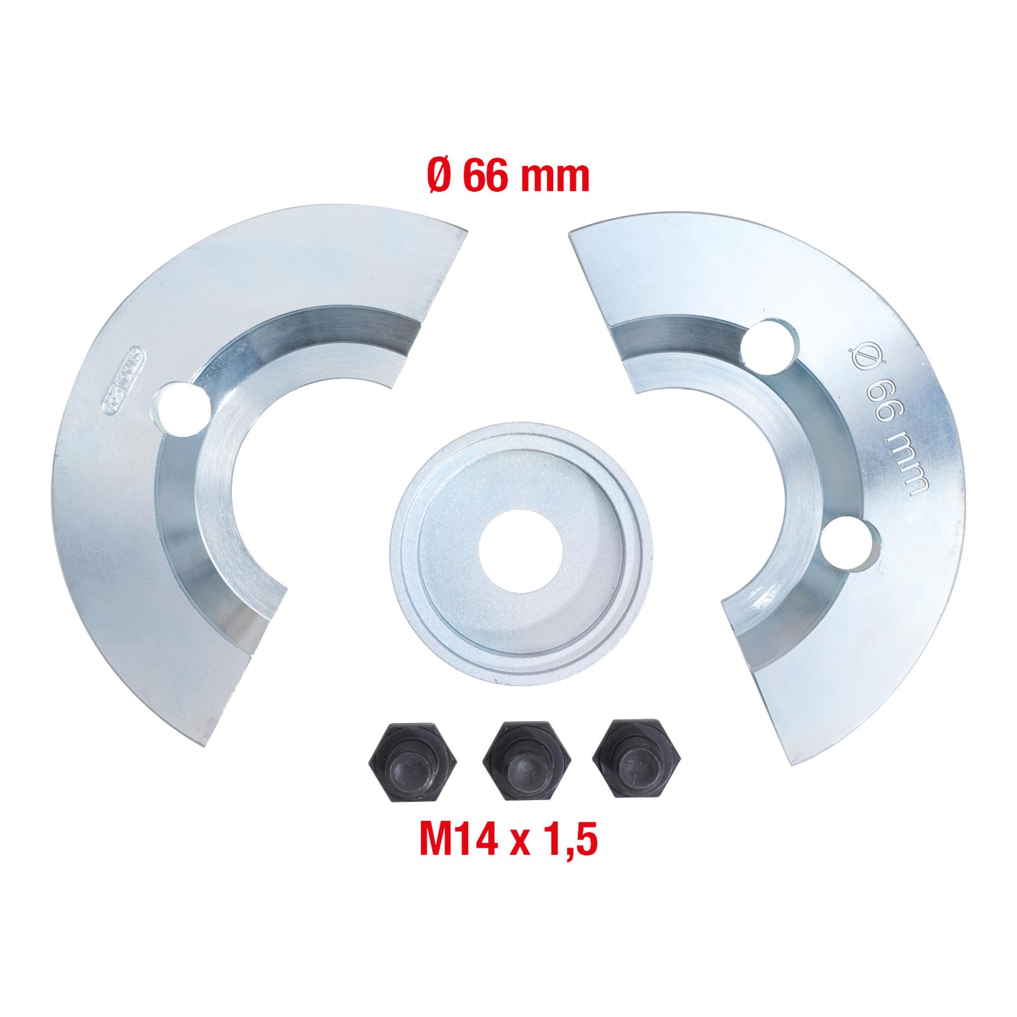 KS Tools Halbschalen-Ergänzungs-Satz 6-teilig für Ø 66 mm (150.2142)