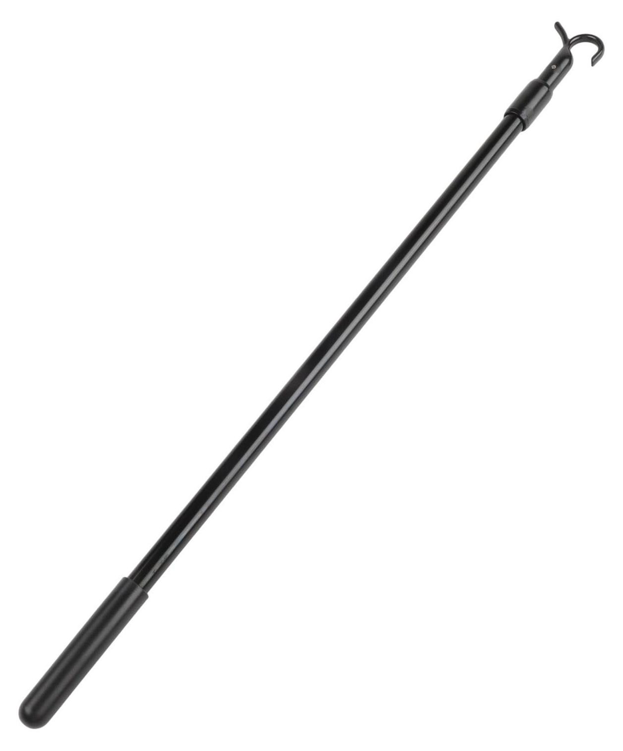 Dripio Telescopische aluminium gordijnstang met haken, 30-60 cm