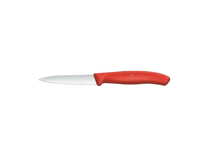 Victorinox Couteau d office Victorinox Swiss Classic dentelé 8 cm Rouge'