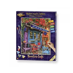 Schipper Malen nach Zahlen - Motiv Gruppe Premium - Buntes Café