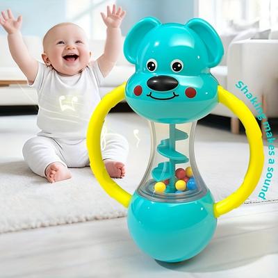 Youfap Market Cute Blue Puppy Design Hand Cranked Bell Shaking Toy, Durable ABS Material, Ideal Christmas & Halloween Gift Cute Blue Puppy Design Hand Cranked Bell Shaking Toy, Durable ABS Material, Ideal Christmas & Halloween Gift