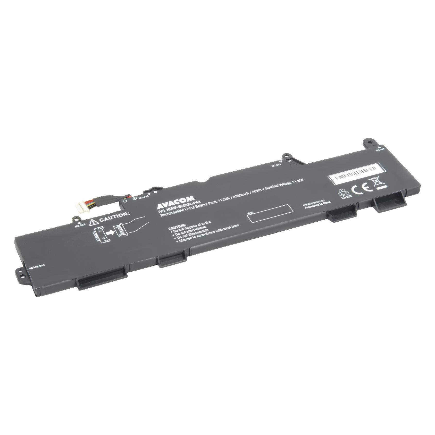 Avacom NOHP-SS03XL-P43 notebook spare part Battery (4 Zellen, 4330 mAh) (NOHP-SS03XL-P43)