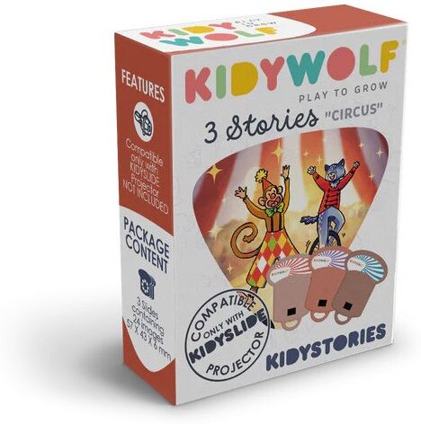 KIDYSTORIES 3 histoires "Cirque" pour kidyslide - Kidywolf