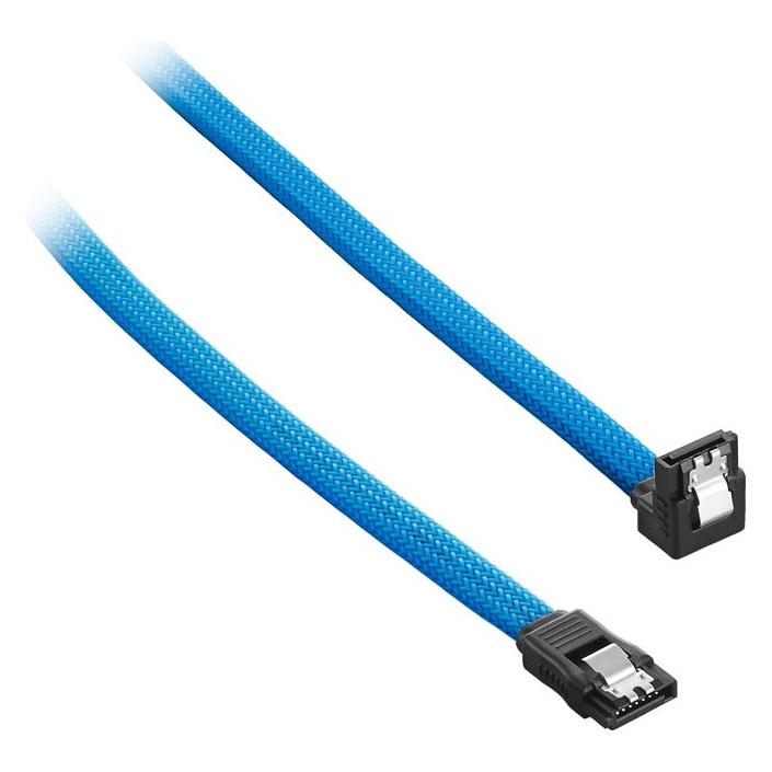 CableMod ModMesh Right Angle SATA 3 Cable 60cm (60 cm, SATA III) (CM-CAB-RSAT-N60KLB-R)