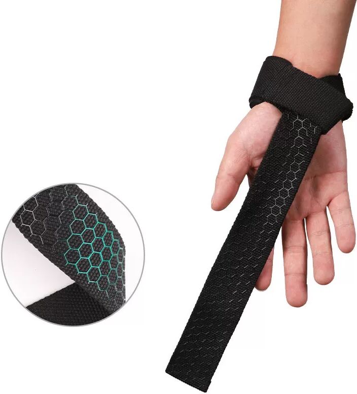 INF Sangles de levage antidérapantes renforcées en silicone (paire simple)