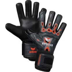 ERIMA FleX-Ray Hardground Torwarthandschuh, Größe 10 in Schwarz Schwarz