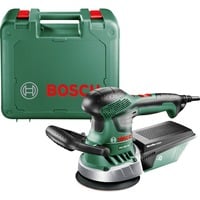 Exzenterschleifer PEX 400 AE (Expert) grün/schwarz, Kunststoffkoffer, 350 Watt