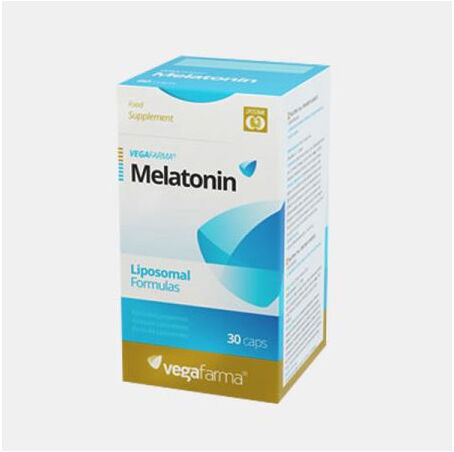 VEGAFARMA MELATONIN 1,9mg LIPOSOMAL 30 CAPSULAS