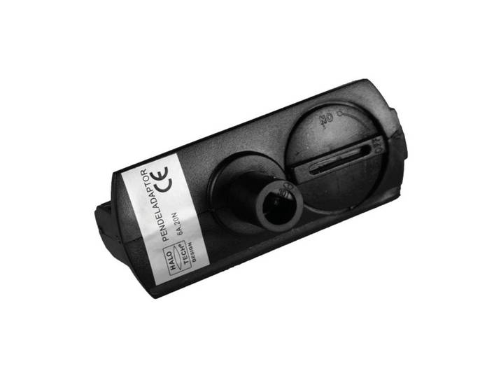 Hanglampadapter Halotrack, zwart - Halo Design - Kunststof