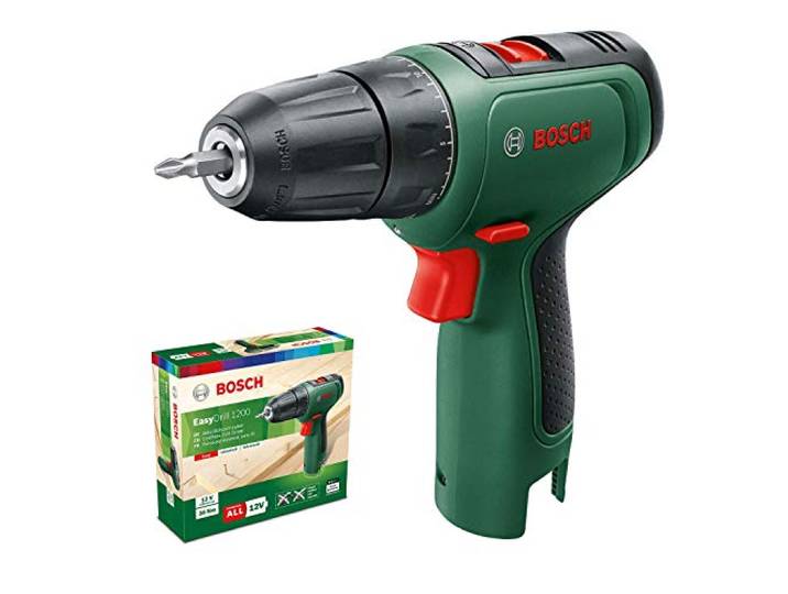 Bosch accuschroefboormachine EasyDrill 1200 (zonder accupack en oplader, 12-volt-systeem, in doos)
