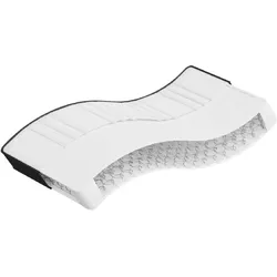 vidaXL Matratze Bonnell-Federkern Mittel 90x200 cm